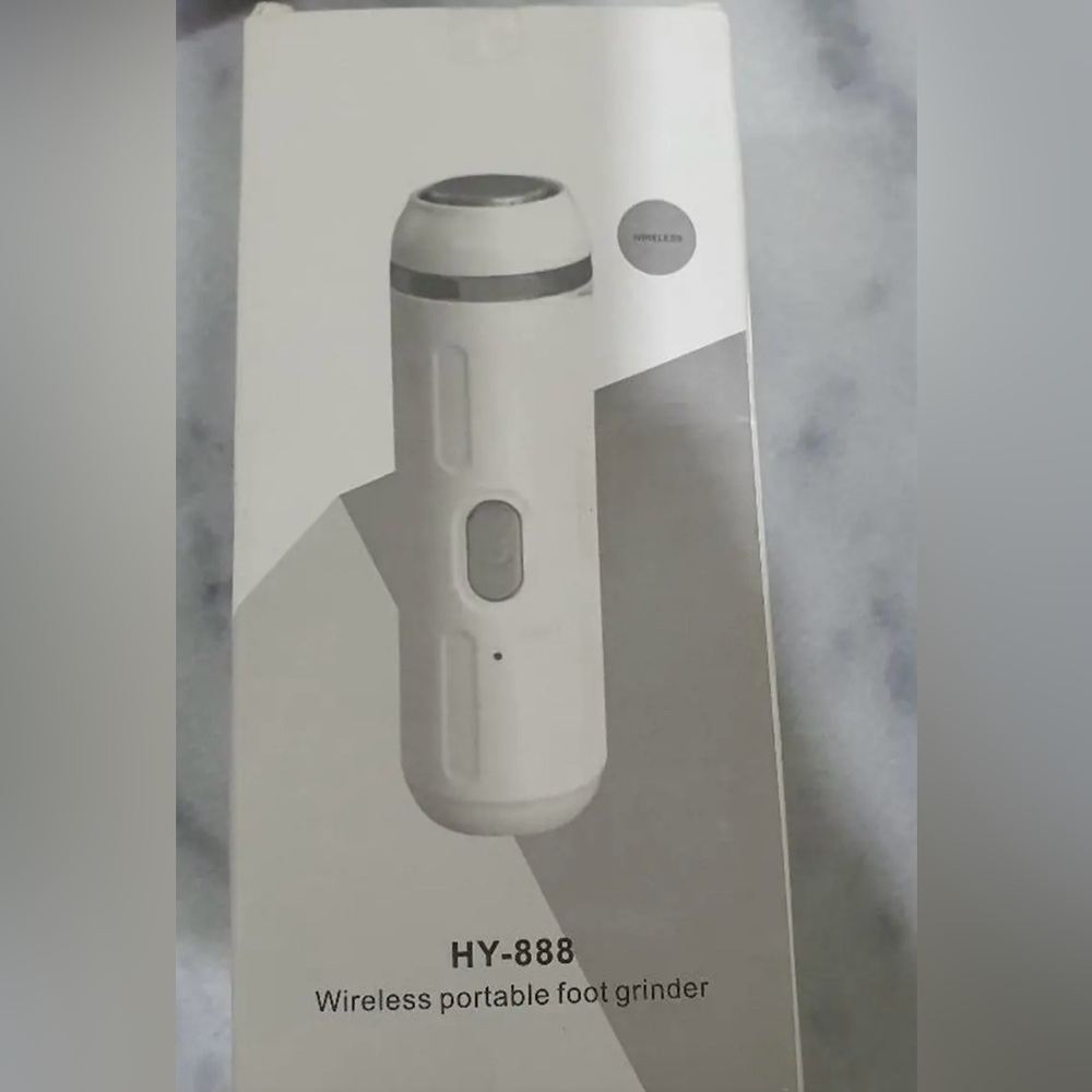 Portable foot grinder